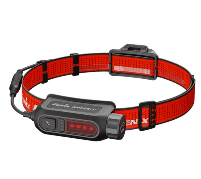 Фонарь налобный Fenix HP12R-TRd красный Фото 2